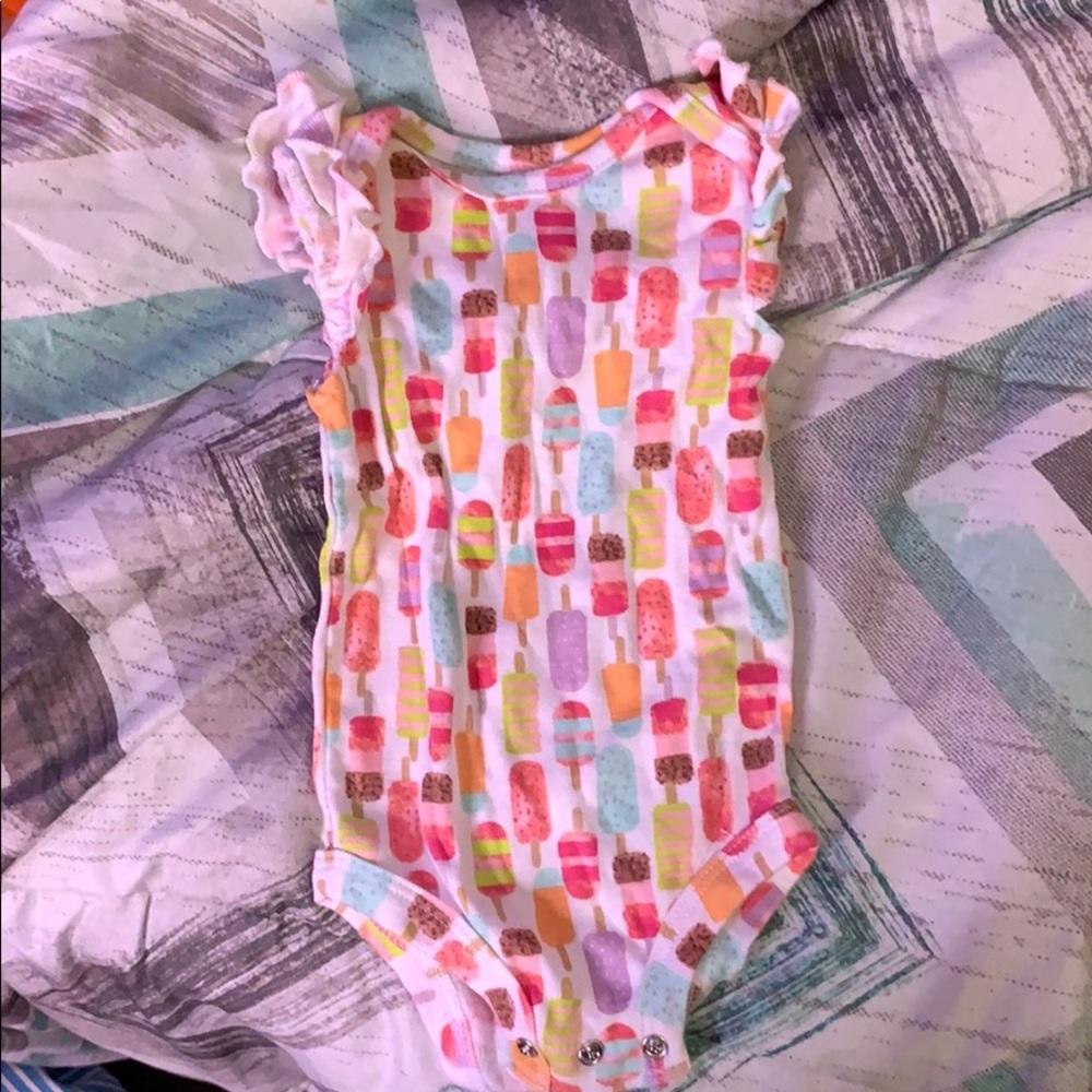 a 3 month baby girl onesie